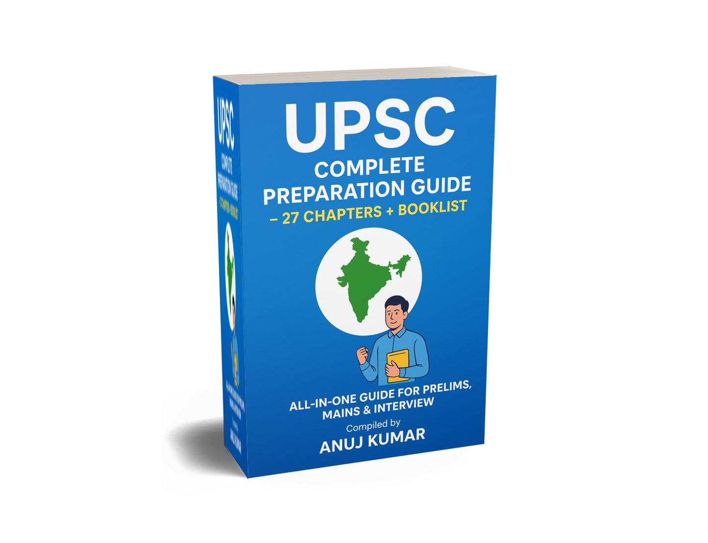 UPSC Complete Preparation Guide 2025 | 27 Chapter+Booklist | All In One Guide For Mains, Prelims,Interview