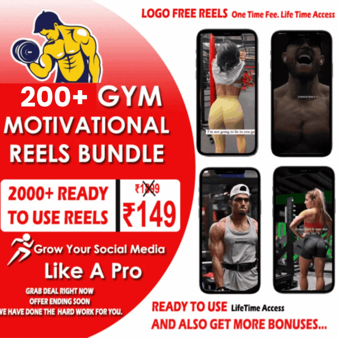 Mega Reels Bundle Pack & 1000+ Digital Product Bundle.