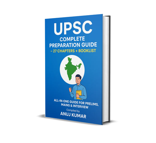UPSC Complete Preparation Guide 2025 | 27 Chapter+Booklist | All In One Guide For Mains, Prelims,Interview
