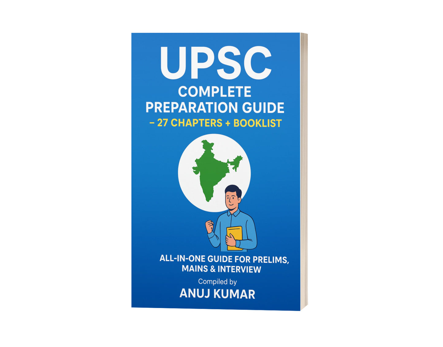 UPSC Complete Preparation Guide 2025 | 27 Chapter+Booklist | All In One Guide For Mains, Prelims,Interview