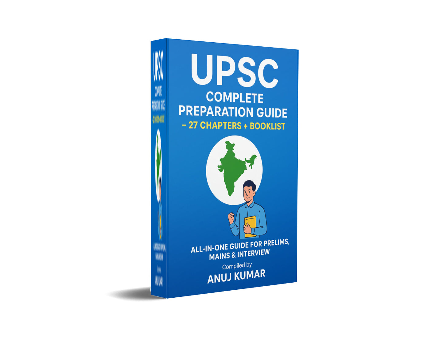 UPSC Complete Preparation Guide 2025 | 27 Chapter+Booklist | All In One Guide For Mains, Prelims,Interview