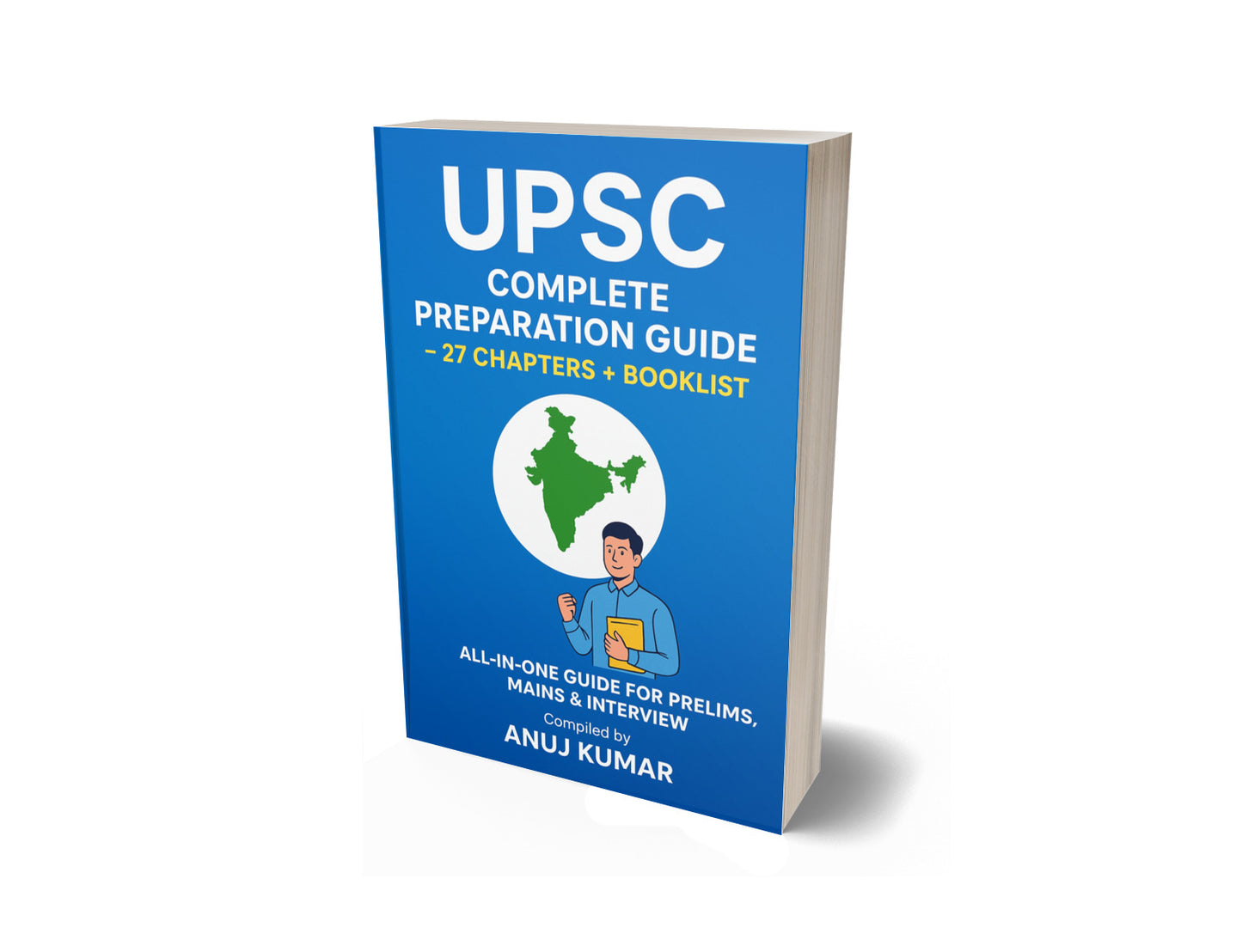 UPSC Complete Preparation Guide 2025 | 27 Chapter+Booklist | All In One Guide For Mains, Prelims,Interview