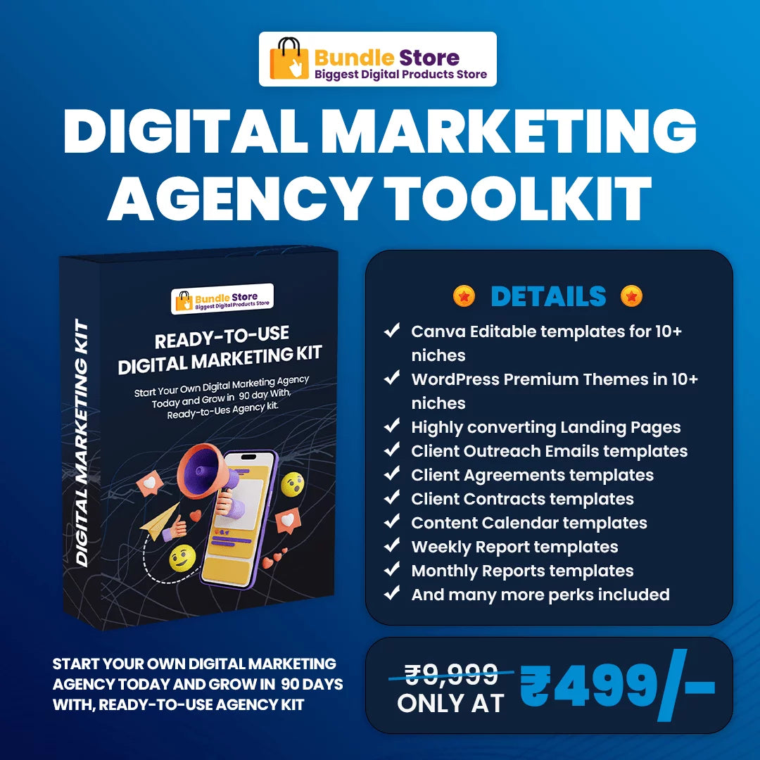 1000+ Digital Products Bundle Mega + Free Digital Product Bundle Selling Course