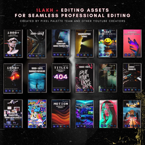 Ebookcart's Editing Bundle 2024-2025 Edition (100000+ EDITING ASSETS)